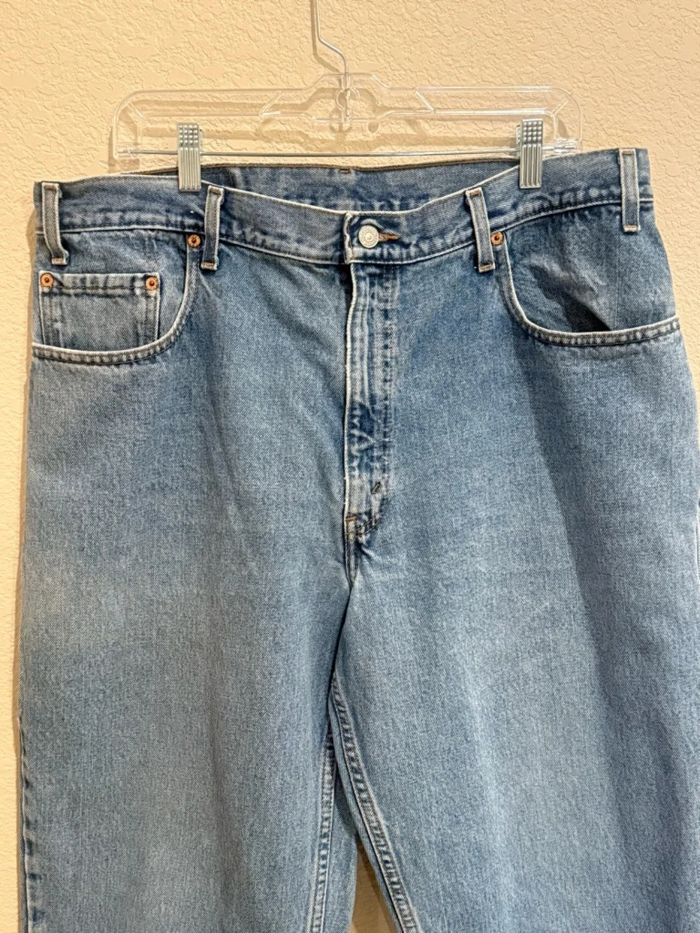 Vintage 2001 Levi’s 560 Y2K Loose Fit Tapered Baggy Indigo Jeans 38x30